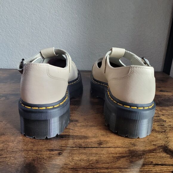 Dr. Martens Bethan Size US 9 Platform Mary Janes Shoes Quad Retro T-Bar Chunky - Picture 7 of 8